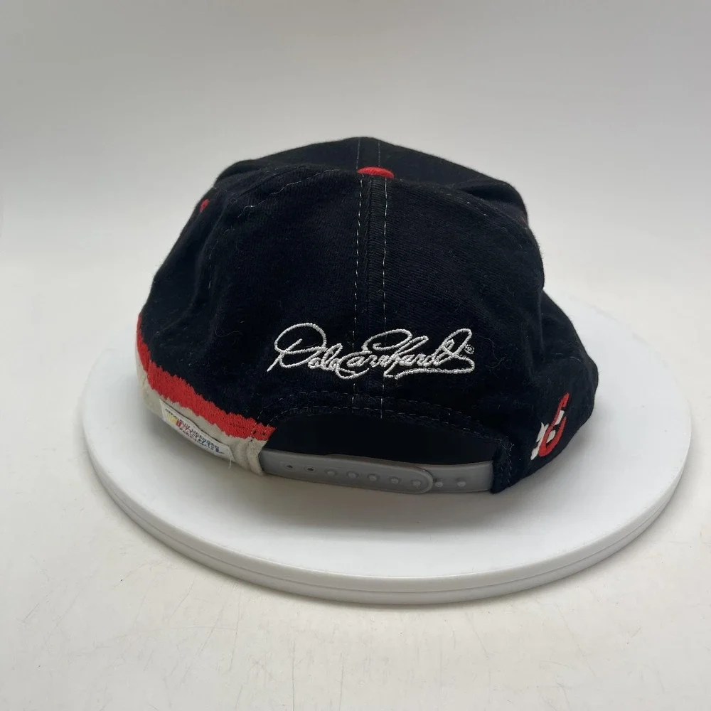 Vintage Dale Earnhardt GM Goodwrench Service Hat Snap Back One Size Black NASCAR
